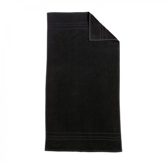 Handdoek zwart 50x90cm