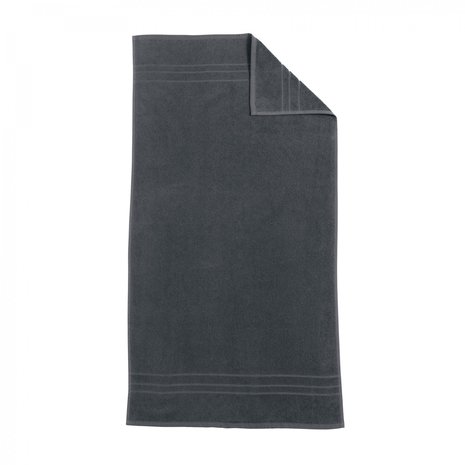 Handdoek antraciet 50x90cm