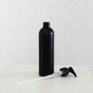 HDPE-fles-zwart-250-ml-met-pomp-zwart