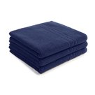 handdoek marineblauw 50x90 cm